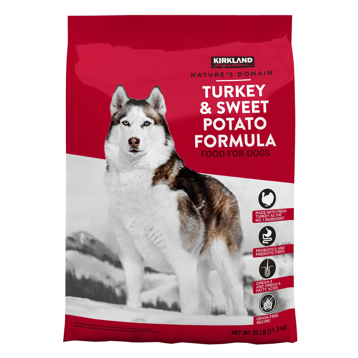 Kirkland Signature Nature's Domain Dog Food, Turkey & Sweet Potato, 25 lbs - product image 4