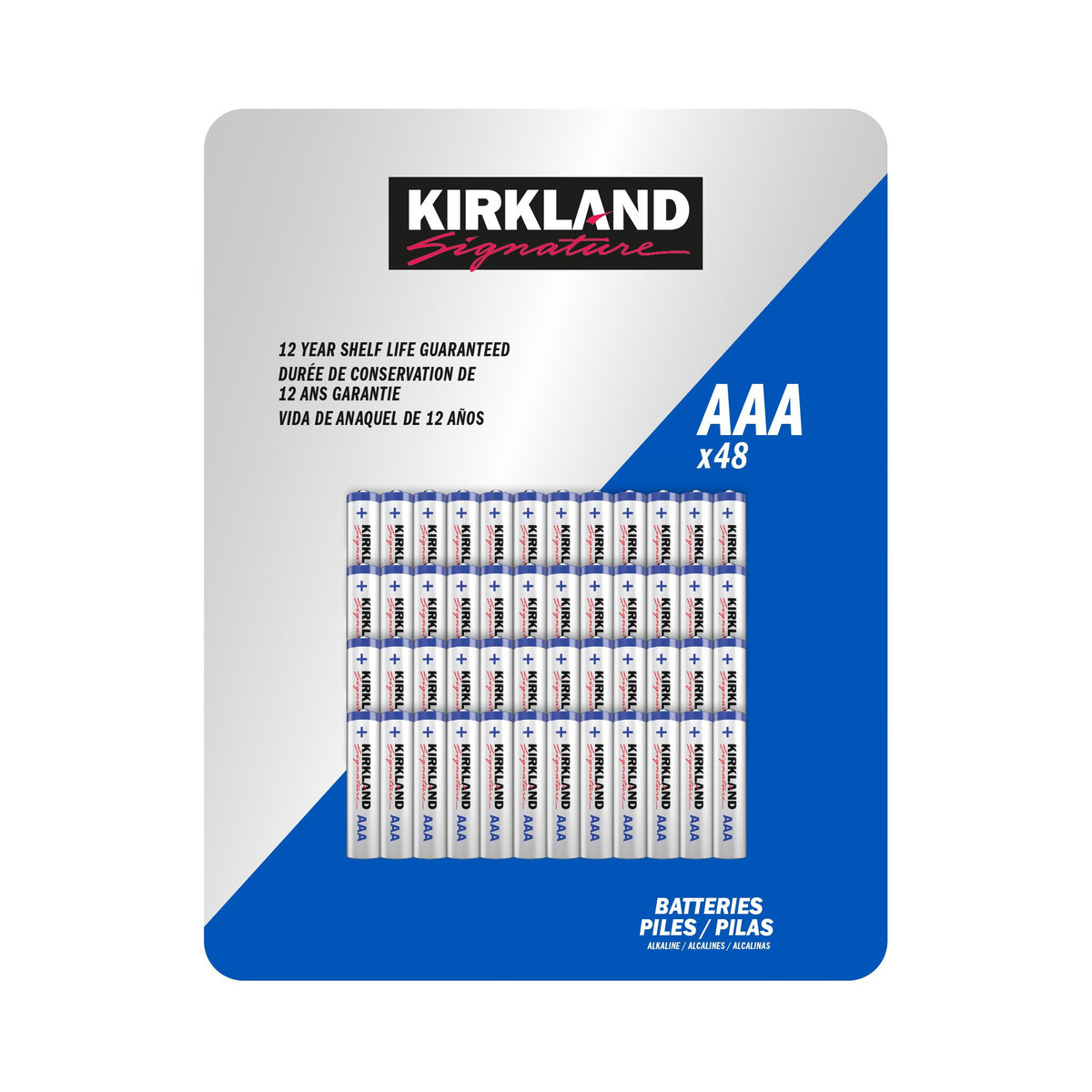 Kirkland Signature Alkaline AAA Batteries, 48 ct - product image 4
