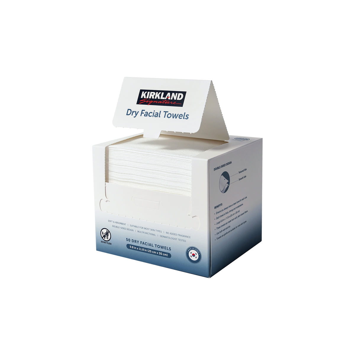 Kirkland Signature Dry Facial Towels, 200 ct - product image 2