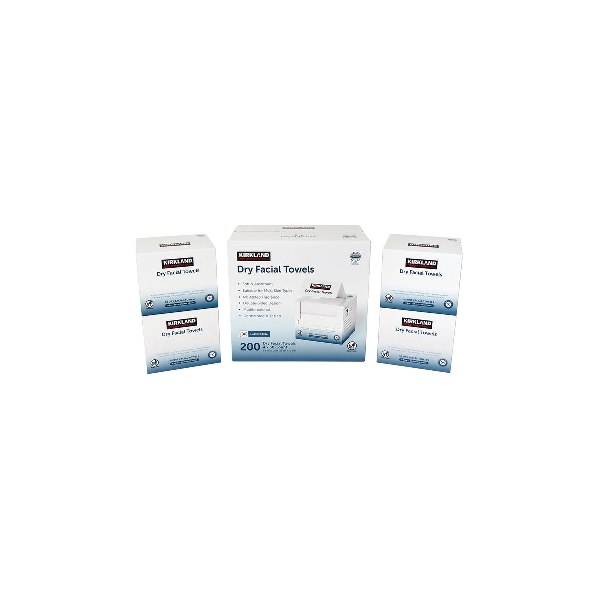 Kirkland Signature Dry Facial Towels, 200 ct - product image 8
