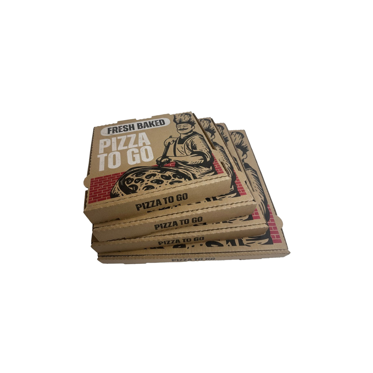Vital Solutions Pre-Printed Pizza Box, 10", 50 ct - product image 3