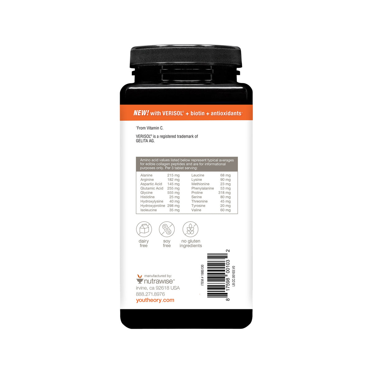 youtheory Concentrated Effect Verisol Collagen, 345 ct - product image 3