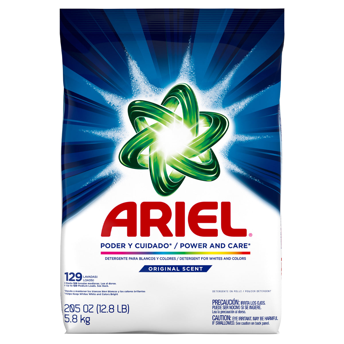 Ariel Powder Laundry Detergent, Original Scent, 129 Loads, 12.8 lbs - product image 4