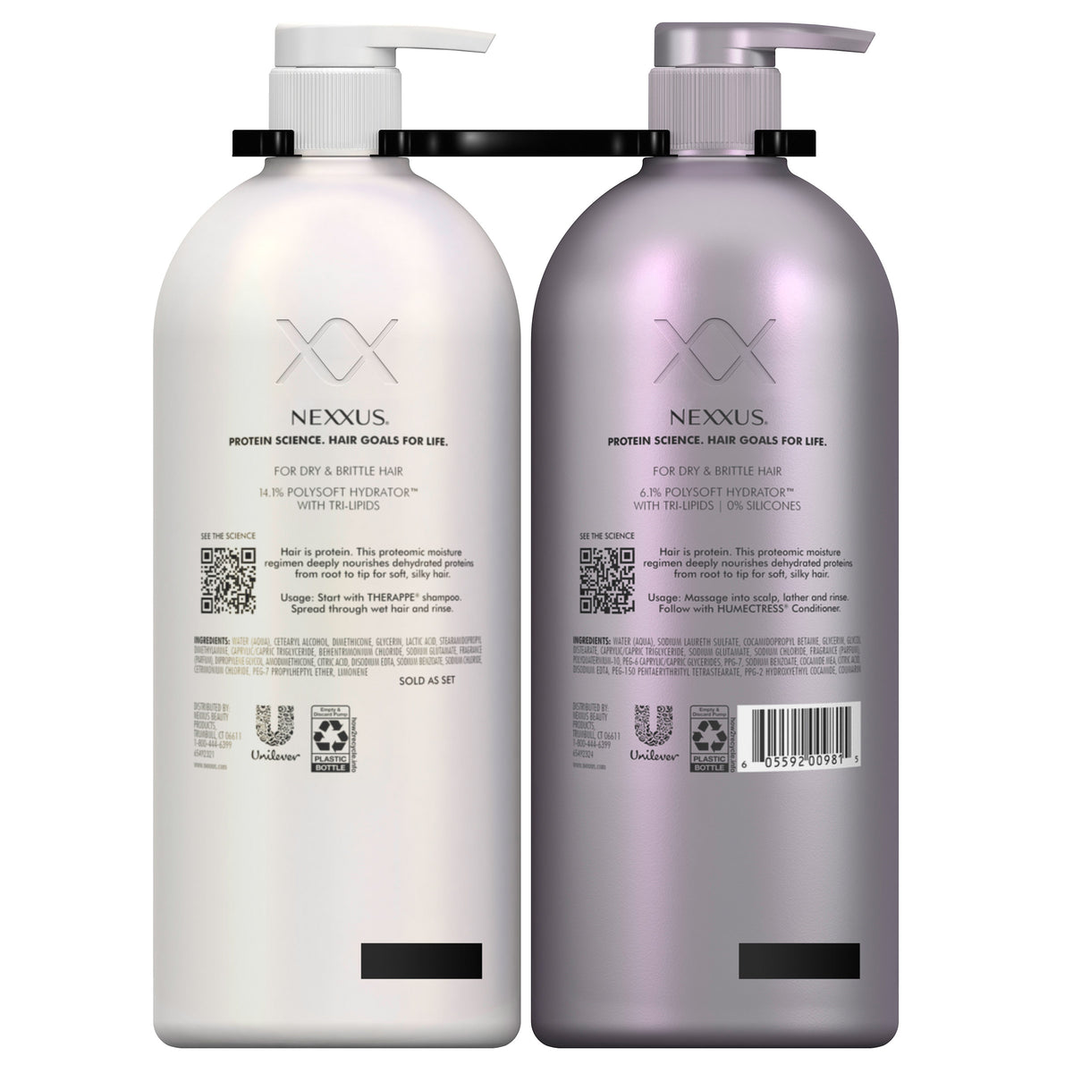 NEXXUS Advanced Hydration Therappe Shampoo and Humectress Conditioner, 32 fl oz, 2 ct - product image 4