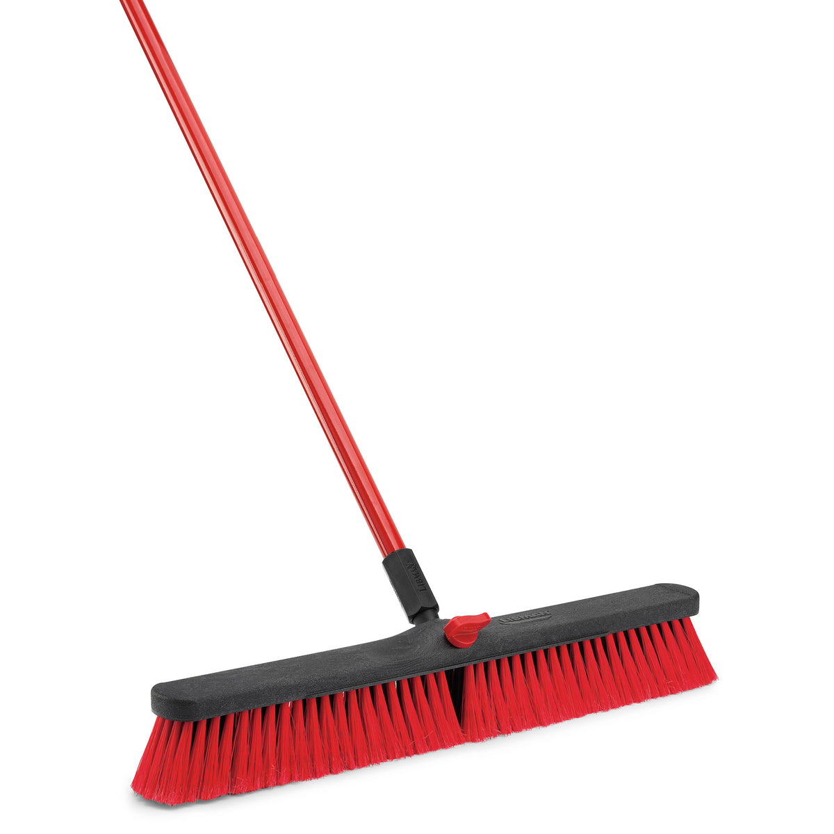 Libman FiberForce 24" Multi-Surface Push Broom, Red - product image 2