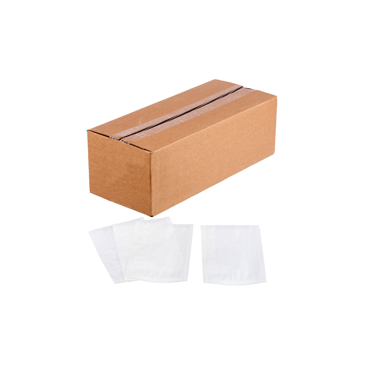 Grease Resistant Pastry and Sandwich Bags, 6.5"W x 8"H, White, 2000 ct - product image 3