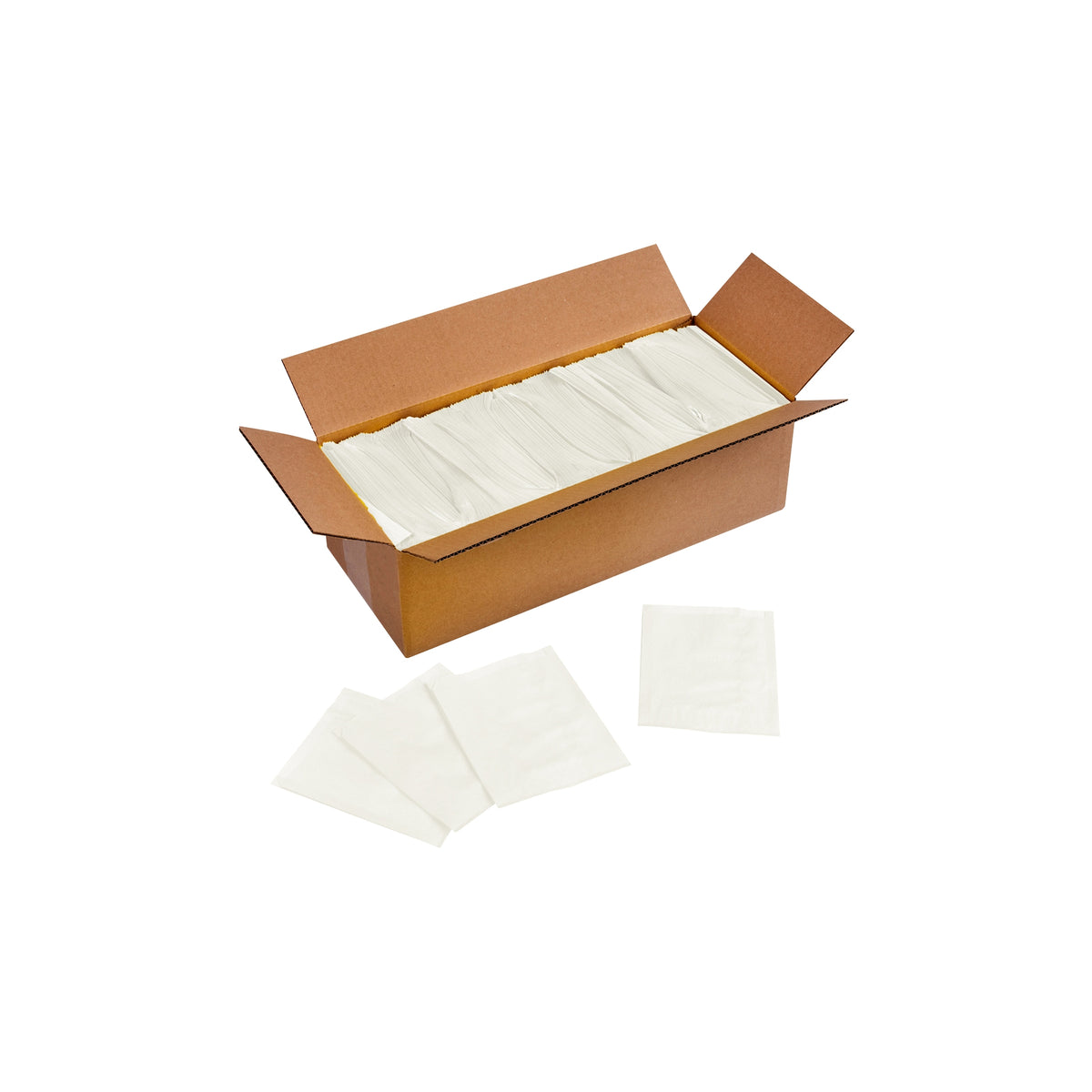 Grease Resistant Pastry and Sandwich Bags, 6"W x 7.25"H, White, 2000 ct - product image 1