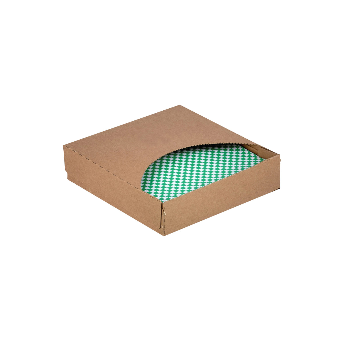 Deli Wrap, 12"L x 12"W, Green and White Checkered, 1000 ct - product image 2