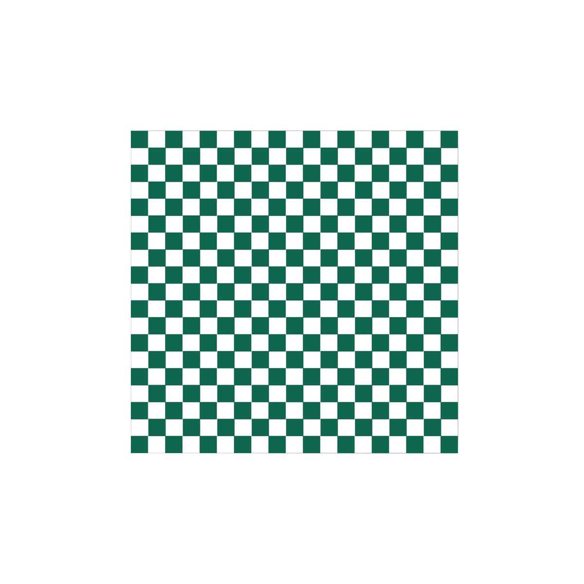 Deli Wrap, 12"L x 12"W, Green and White Checkered, 1000 ct - product image 1