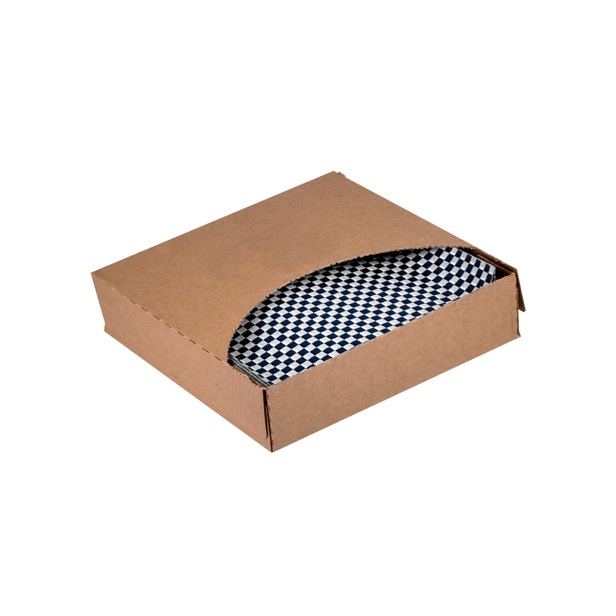 Deli Wrap, 12"L x 12"W, Black and White Checkered, 1000 ct - product image 2