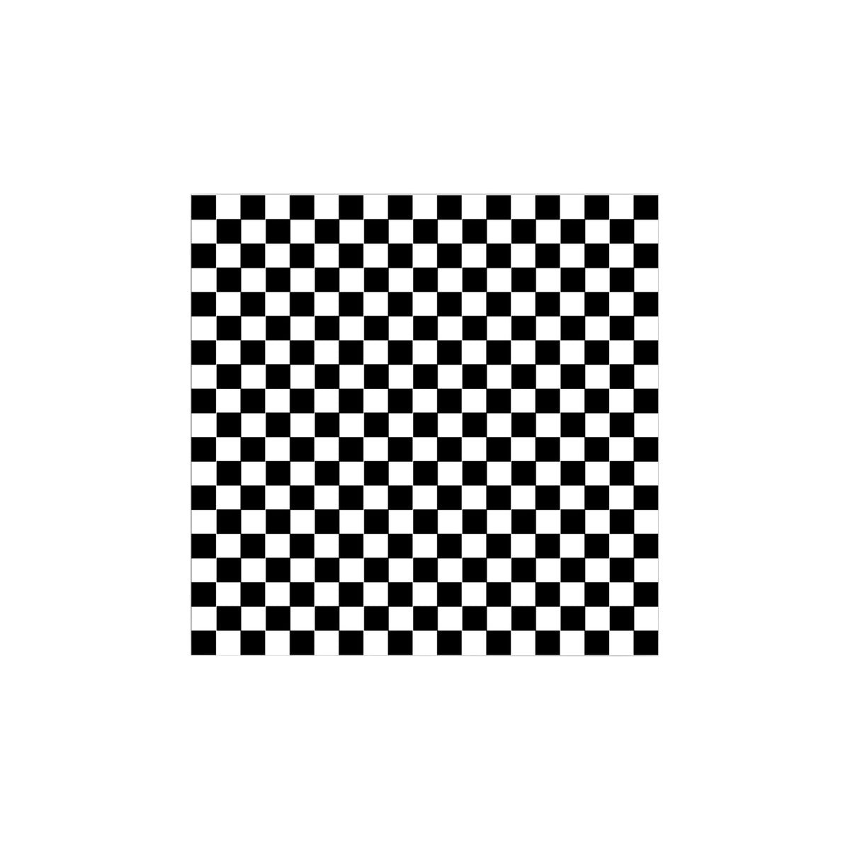 Deli Wrap, 12"L x 12"W, Black and White Checkered, 1000 ct - product image 1