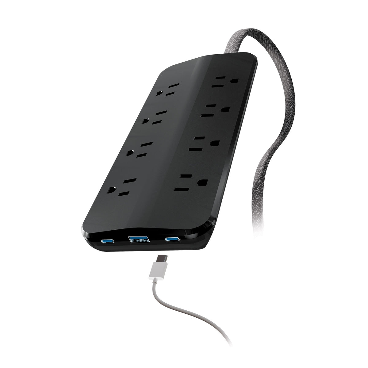 Jasco UltraPro Elite UltraSlim 8-Outlet USB Surge Protector, 4 ft, 2 ct - product image 4