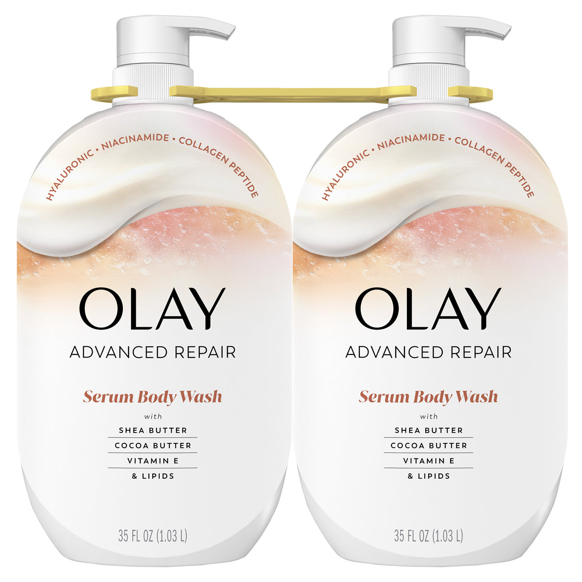 Olay Advanced Repair Serum Body Wash, 35 fl oz, 2 ct - product image 5
