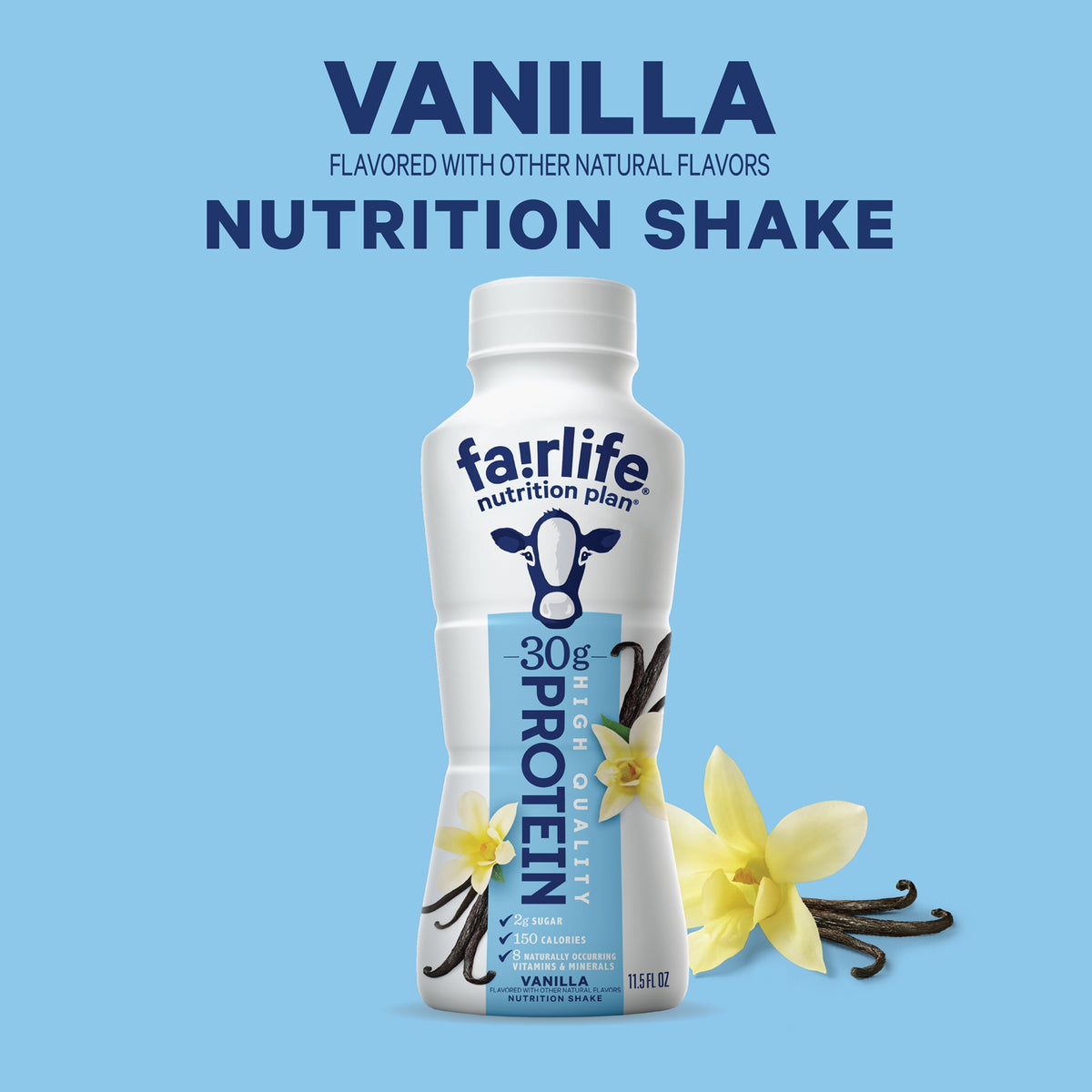 fairlife Nutrition Plan Protein Shake, 30g Protein, Vanilla, 11.5 fl oz, 18 ct - product image 6
