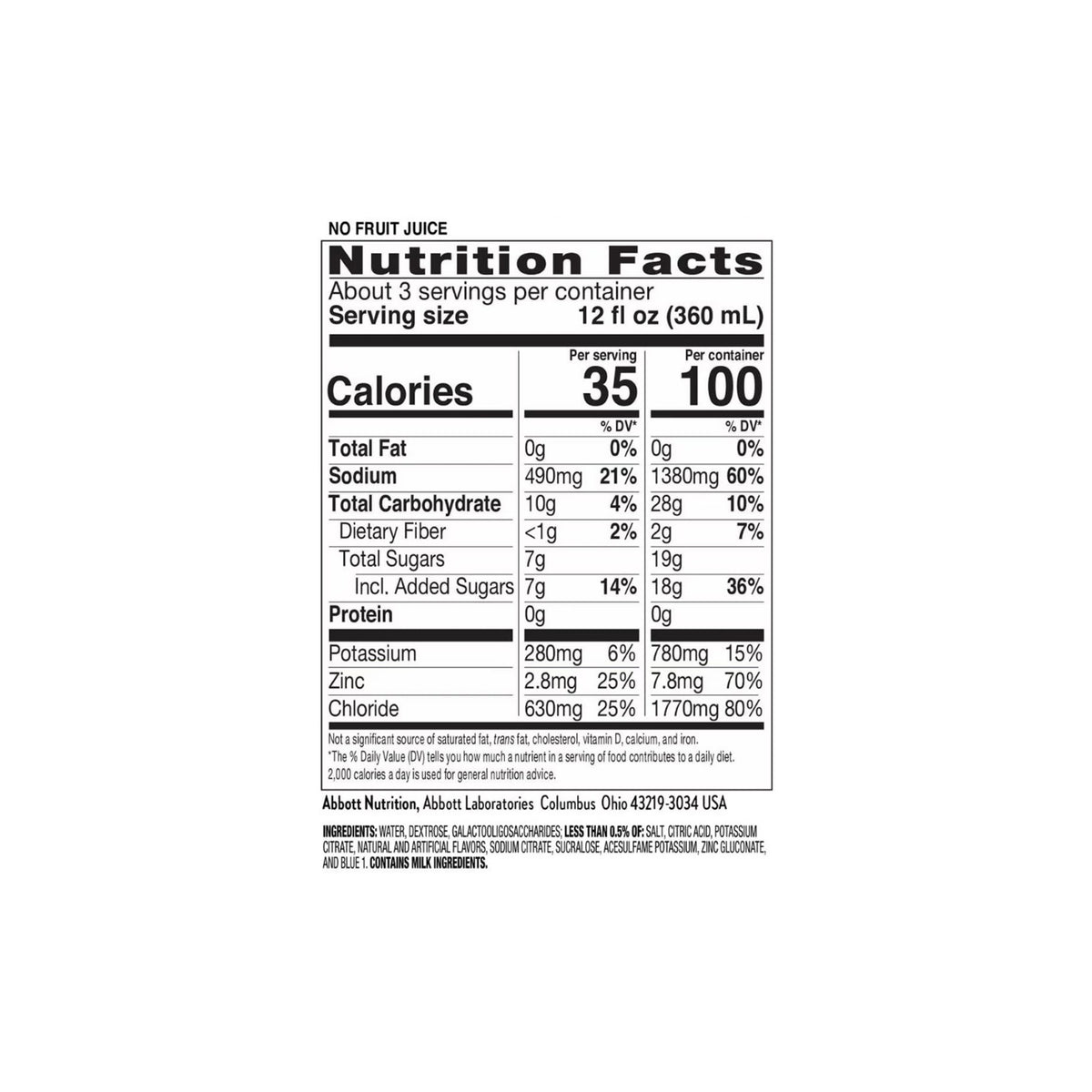 Pedialyte AdvancedCare Plus, Berry Frost, 33.8 fl oz, 3 ct - product image 2