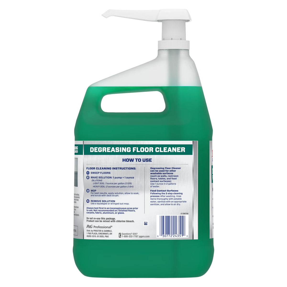 Mr. Clean Professional Degreasing Floor Cleaner, Liquid Concentrate, 1 gal - image 2