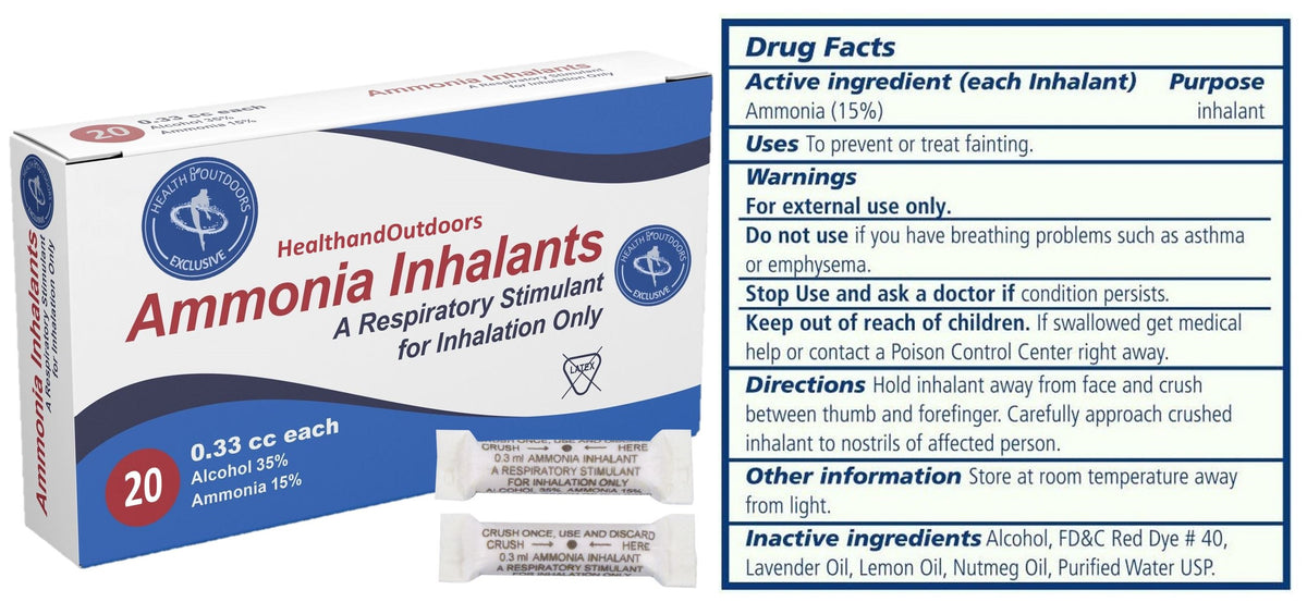 Private Brand Ammonia Inhalant