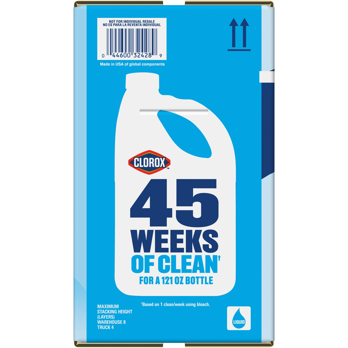 Clorox Performance Bleach with CloroMax, Concentrated, 121 fl oz, 3 ct - product image 6