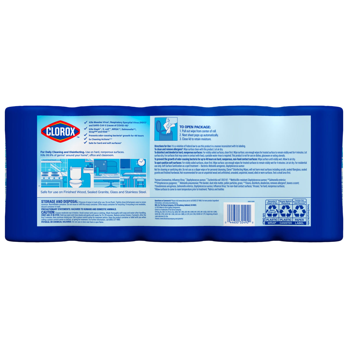 Clorox Disinfecting Wipes, Variety Pack, 425 Wipes - product image 6
