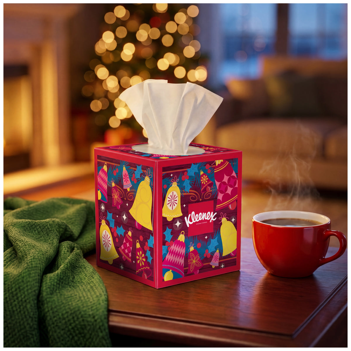 Kleenex Ultra Soft Facial Tissue, 3-Ply, Cube Box, 85 Tissues, 12 ct - product image 5