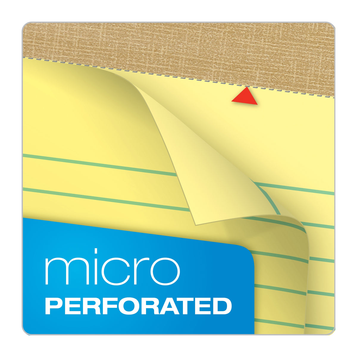 TOPS Legal Notepad, Legal Ruled, Canary Yellow, 8-1/2 in x 11-3/4 in, 100 Sheets, 9 Pads - product image 6