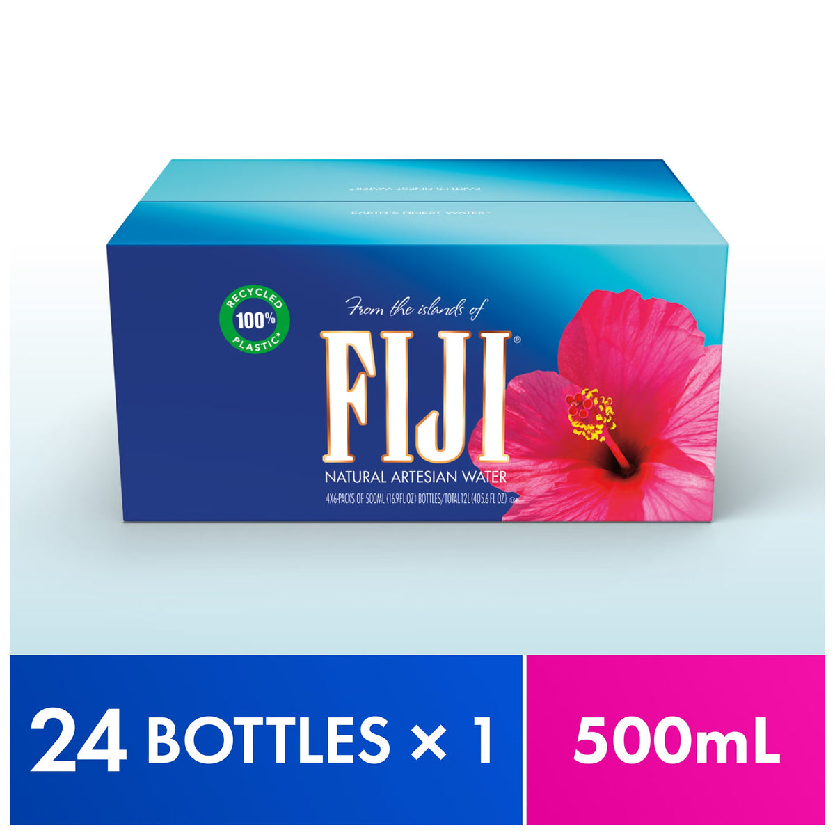 FIJI Natural Artesian Water, 500 mL, 24 ct - image 5