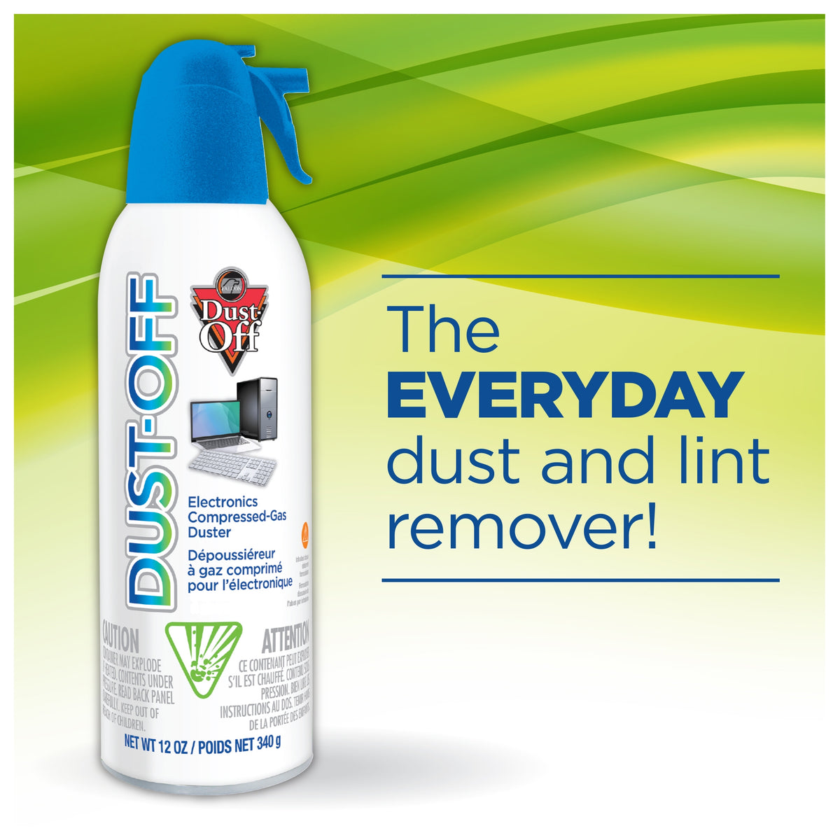 Dust-Off Compressed Gas Duster, 12 oz, 6 ct - product image 3