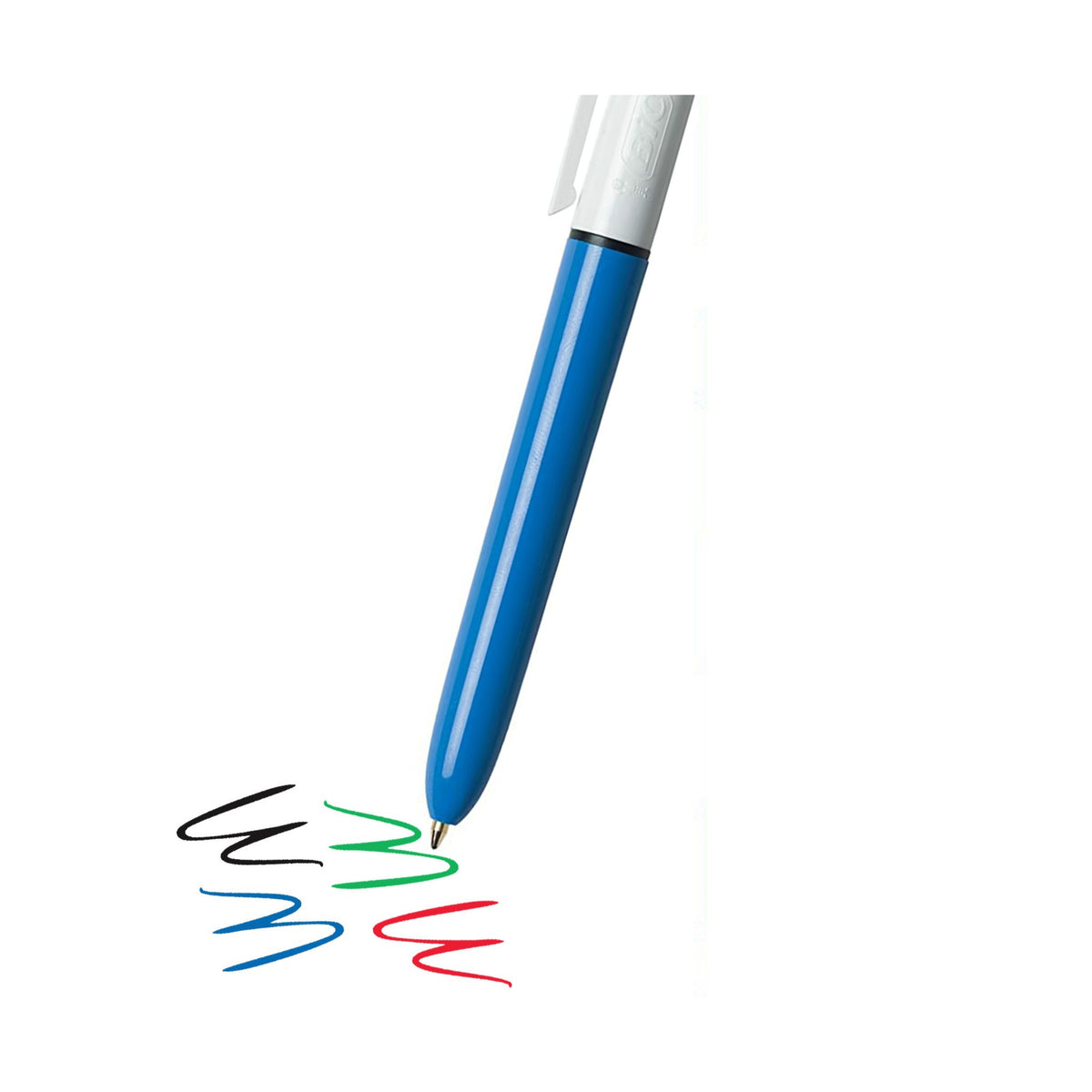BIC 4-Color Retractable Ball Pen, Medium Point, 1.0 mm, Multicolor Ink, 10 ct - product image 2
