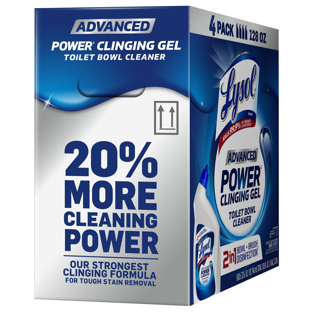 Lysol Advanced Toilet Bowl Cleaner, 32 fl oz, 4 ct - product image 6