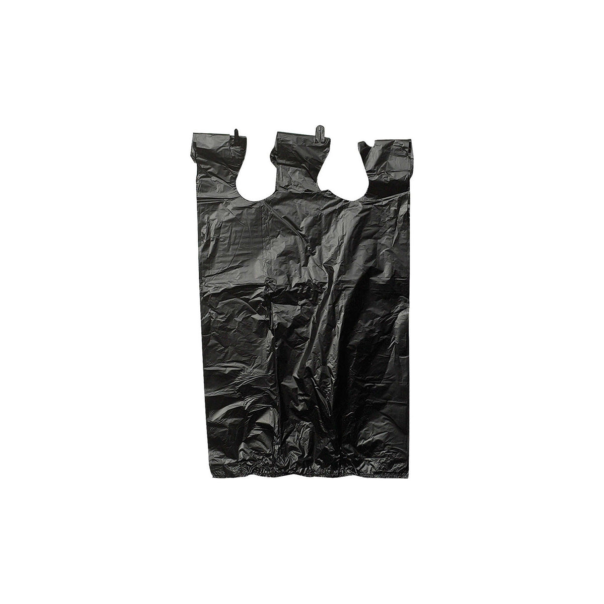 Duro Bag Plas-T-Sak Carry-Out Bags, Large, Black, 1000 ct - product image 2