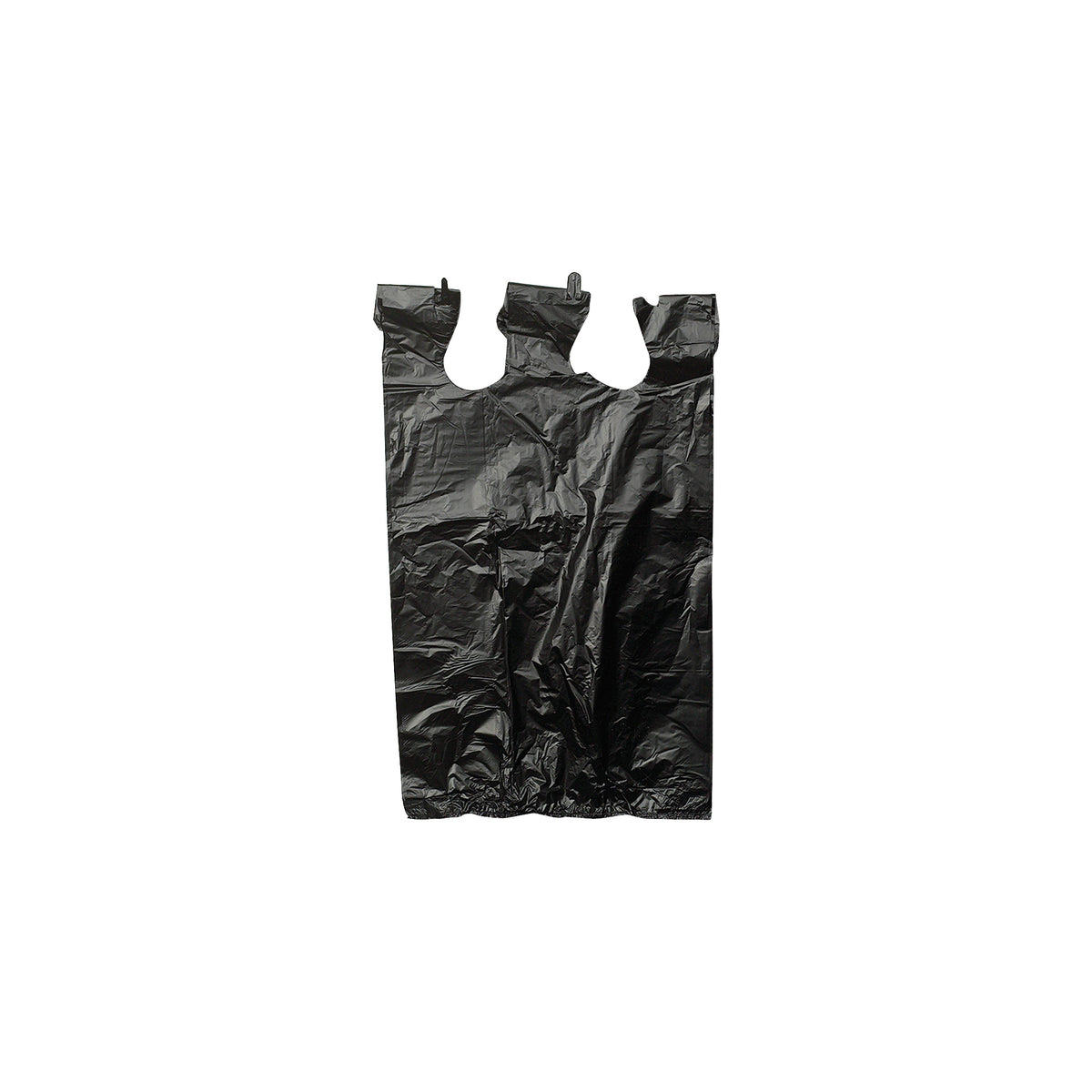 Duro Bag Plas-T-Sak Carry-Out Bags, Large, Black, 1000 ct - product image 1