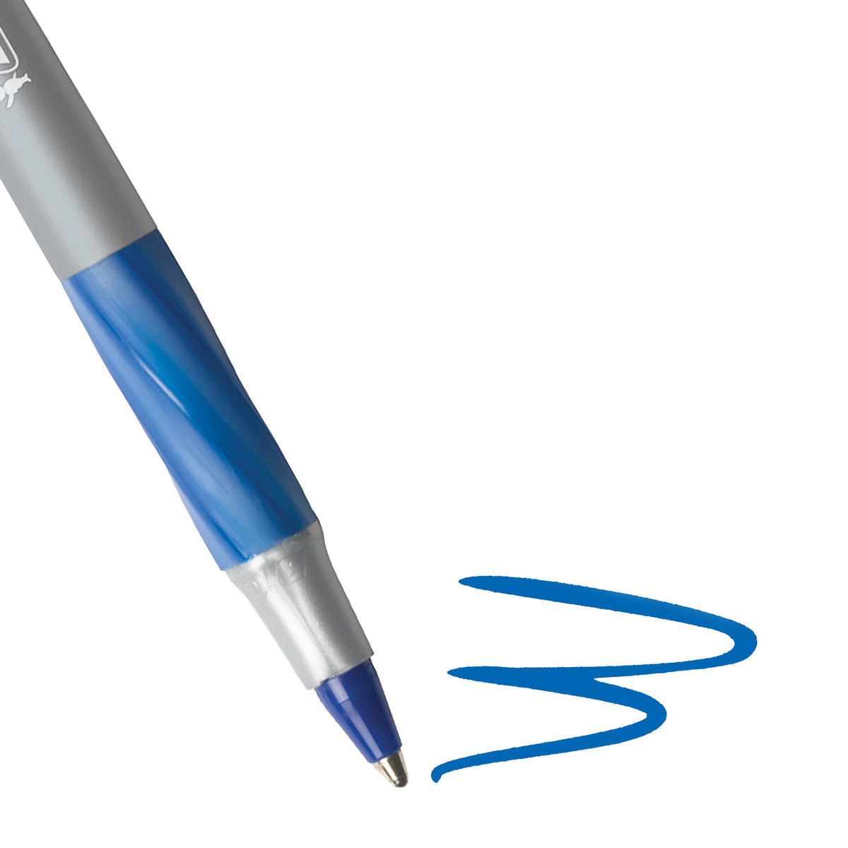 BIC Round Stic Grip Ball Pen, Medium Point, 1.2 mm, Blue Ink, 60 ct - product image 7