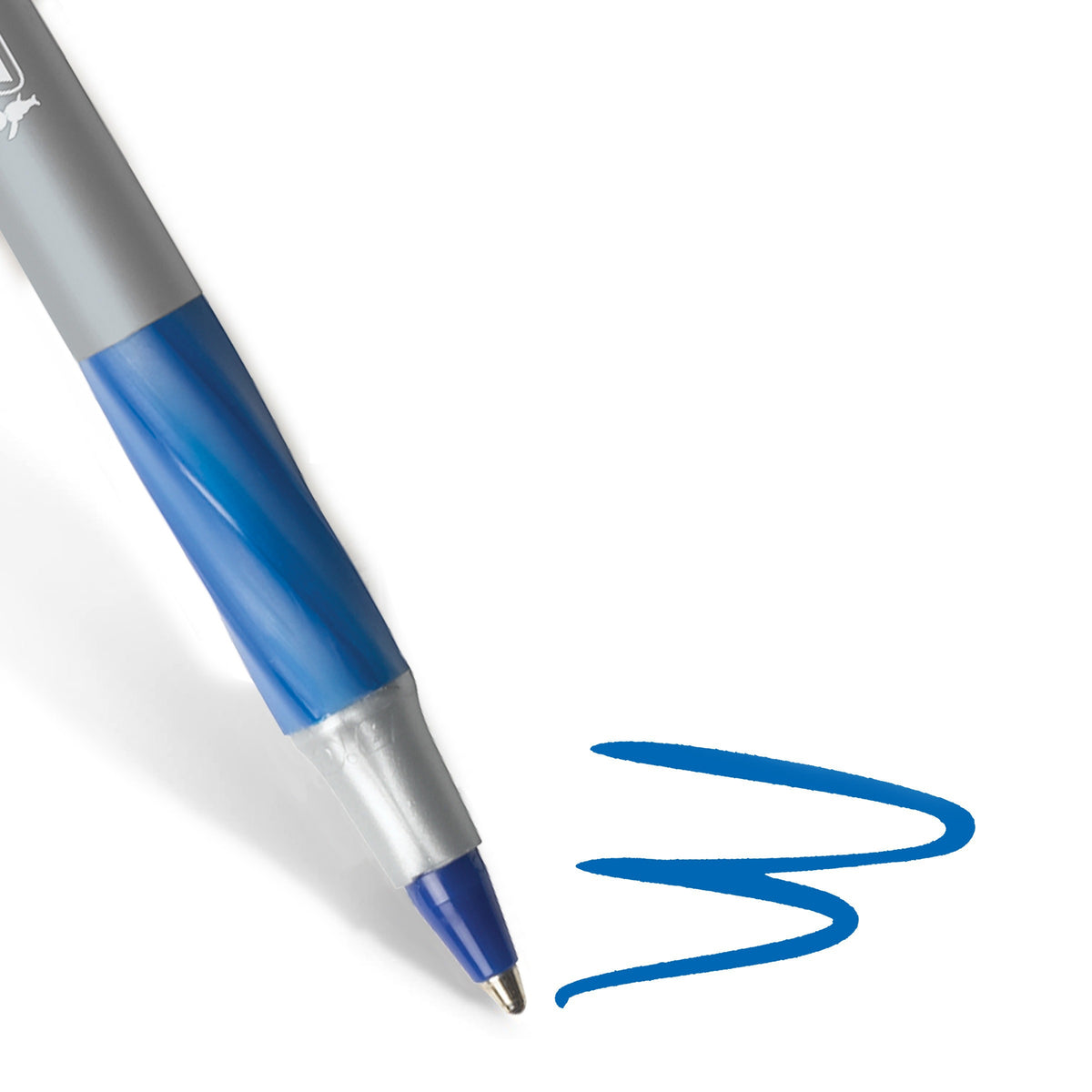 BIC Round Stic Grip Ball Pen, Medium Point, 1.2 mm, Blue Ink, 60 ct - product image 2