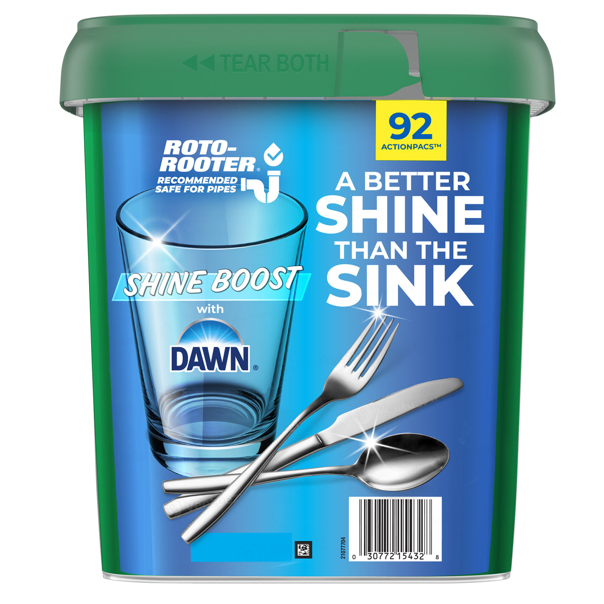 Cascade Complete ActionPacs, Shine Boost with Dawn, Fresh Scent, 92 ct - product image 4