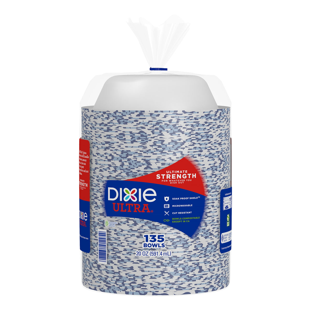 Dixie Ultra Paper Bowl, 20 oz, 135 ct - product image 2
