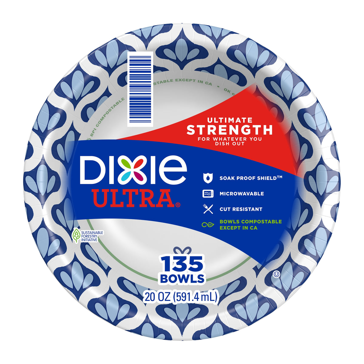 Dixie Ultra Paper Bowl, 20 oz, 135 ct - product image 4