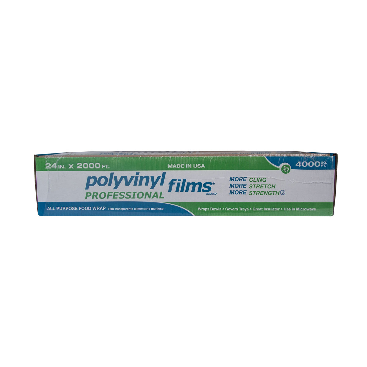Polyvinyl Films Professional All Purpose Food Wrap, 24'' x 2000' - product image 2
