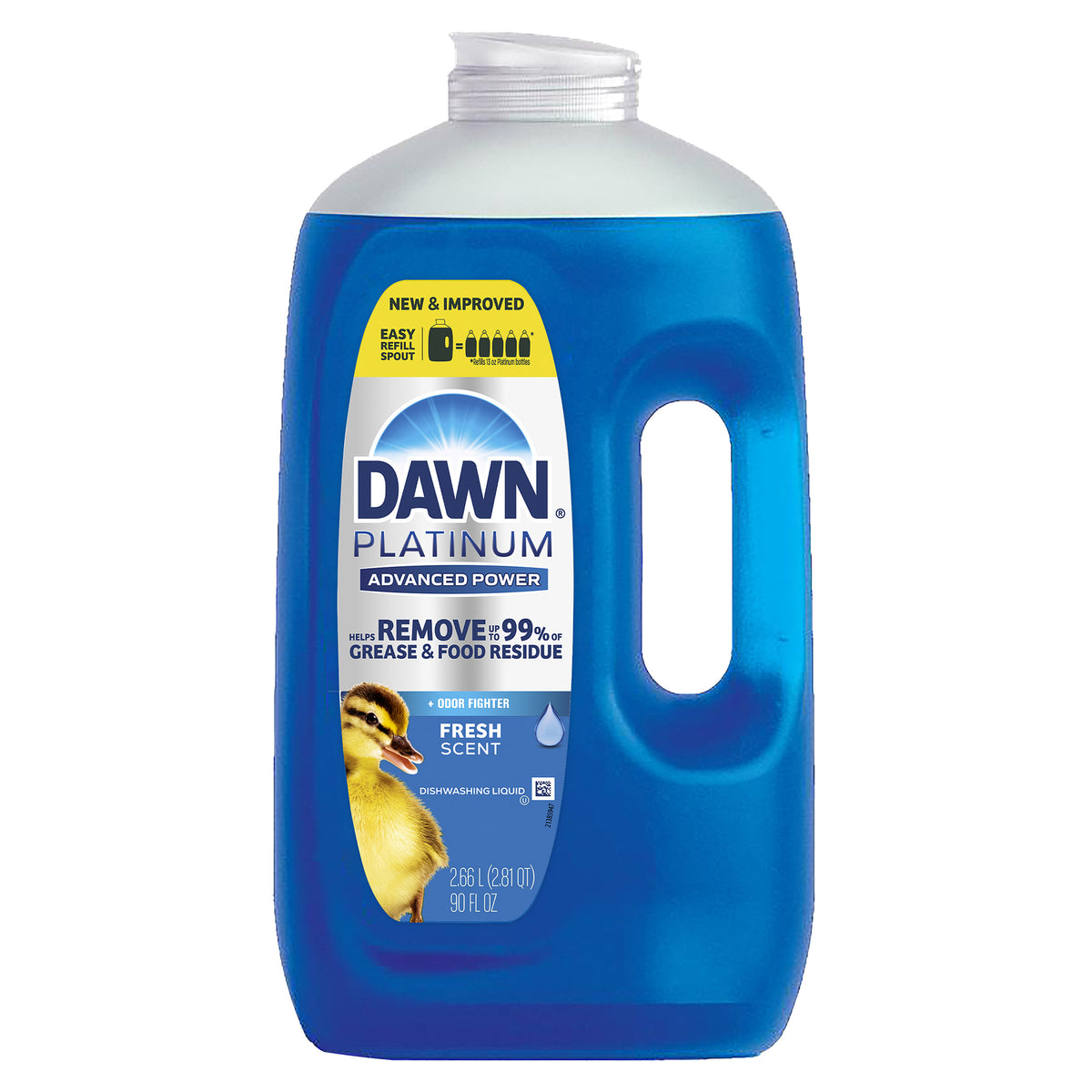 Dawn Platinum Advanced Power Liquid Dish Detergent, Fresh Scent, 90 fl oz - product image 3