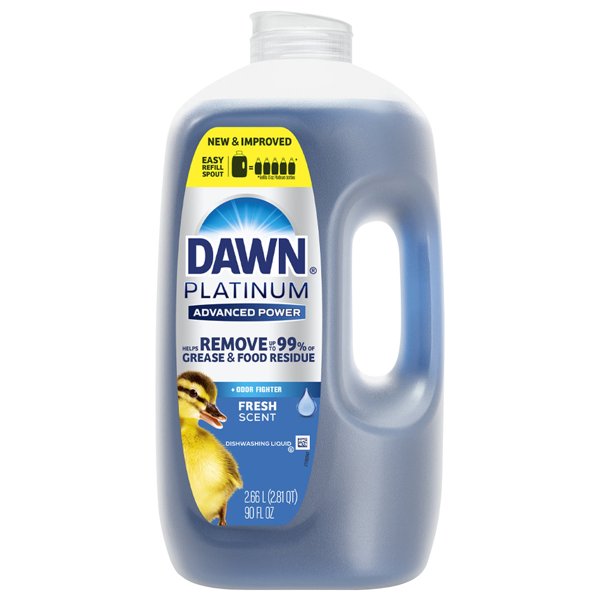 Dawn Platinum Advanced Power Liquid Dish Detergent, Fresh Scent, 90 fl oz - product image 2