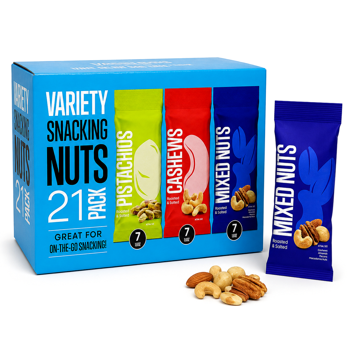 Kirkland Signature Snacking Nuts 21 CT