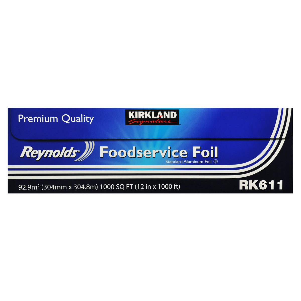 Kirkland Signature Aluminum Foil, 12"W x 1000'L - product image 7