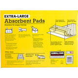 Extra-Large Absorbent Pads, 30 in L X 23 in W, 100-Count