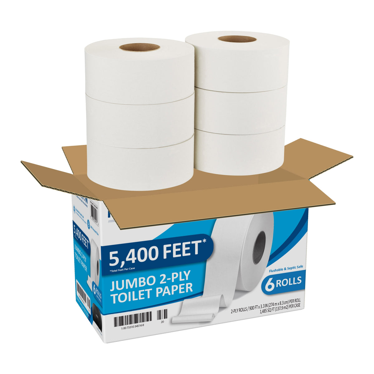 Marathon Bath Tissue, Jumbo Roll, 2-Ply, 3.3" x 900', 6 ct - product image 7