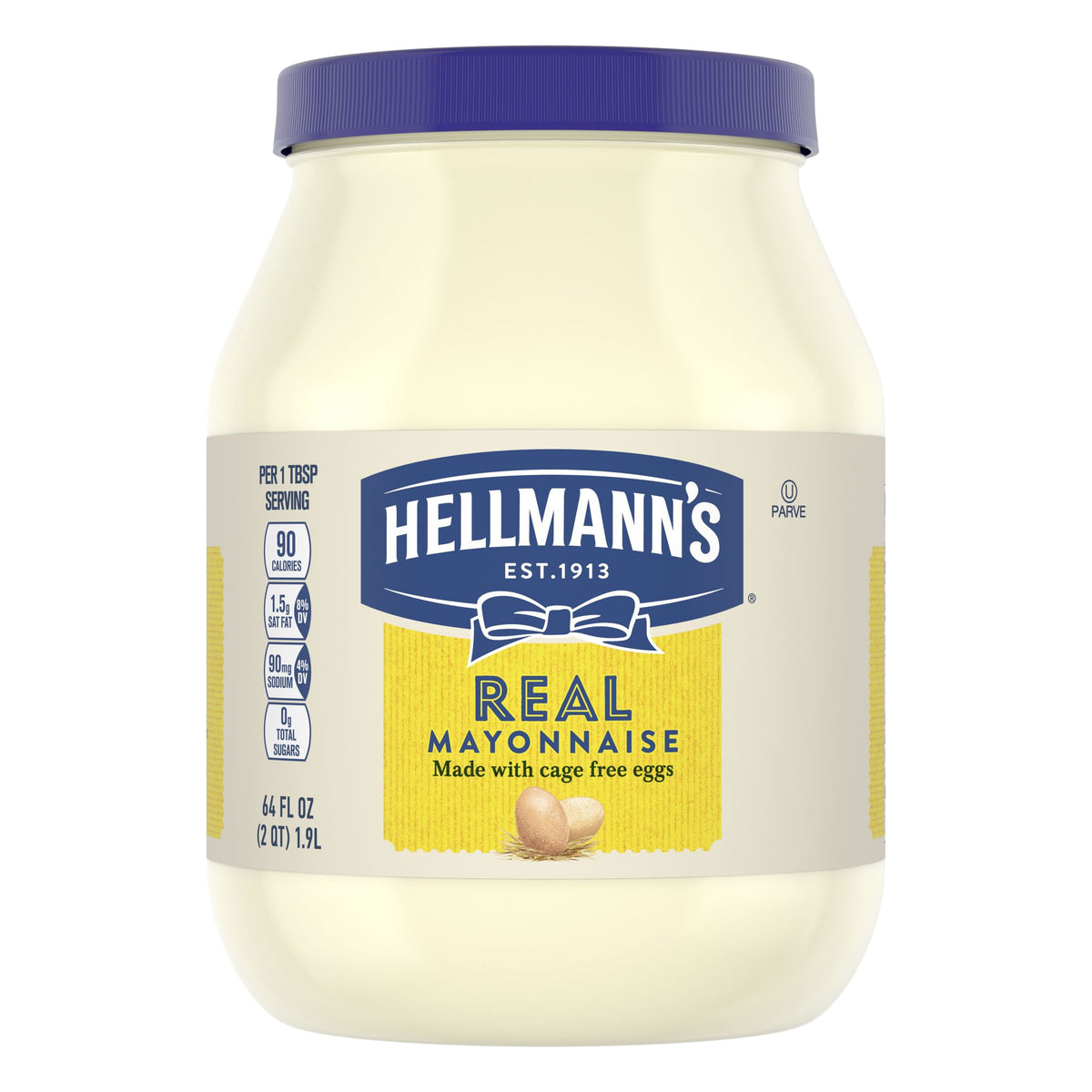 Hellmann's Real Mayonnaise, 64 fl oz - product image 1