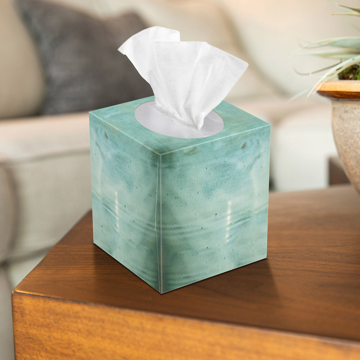 Kirkland Signature Ultra Soft Facial Tissue, 3-Ply, Upright Box, 84 Tissues, 12 ct - product image 7