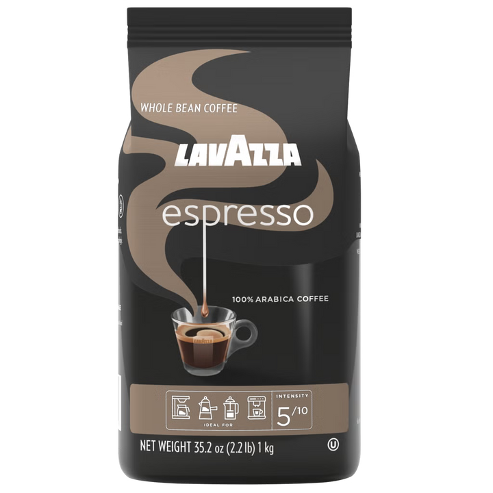 Lavazza Espresso whole bean coffee, one 2.2 lb bag