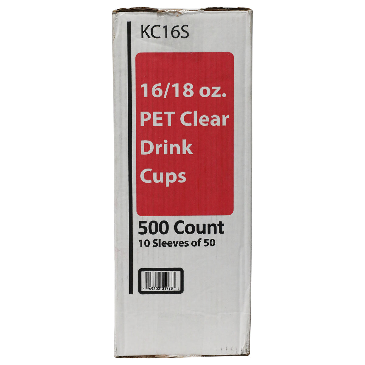 Fabri-Kal Kal-Clear Squat PET Plastic Cold Cups, 16-18 oz, 500 ct - product image 6