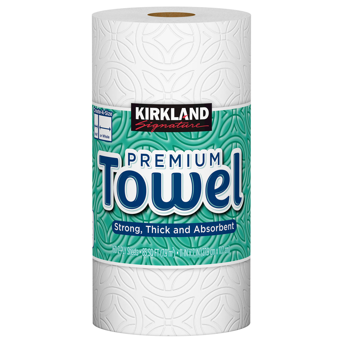 Kirkland Signature 2-Ply Paper Towels, White, 160 Create-A-Size Sheets, 12 ct - product image 9