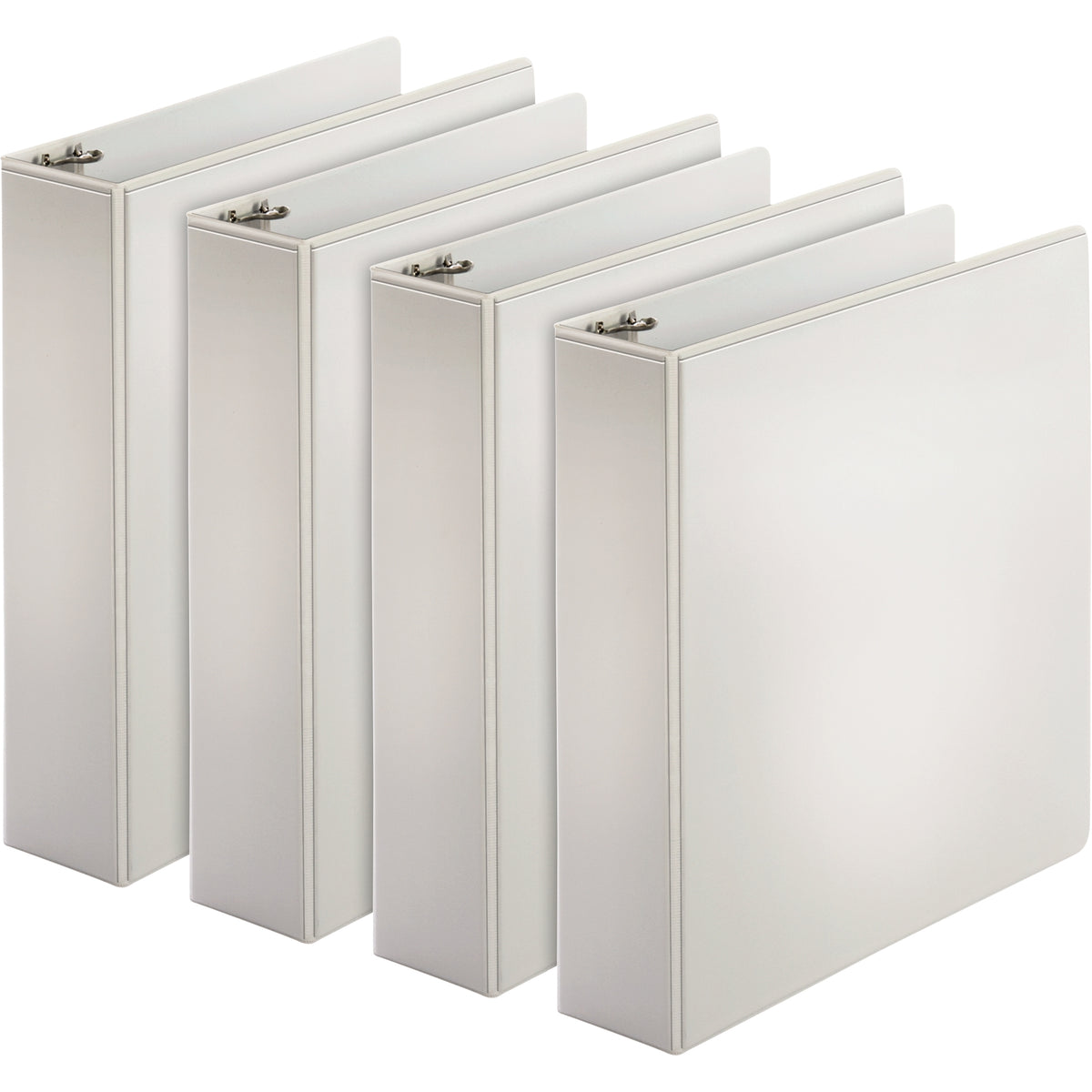 TOPS Non-Stick Locking View Binder, 2", D-Ring, White, 4 ct - product image 3