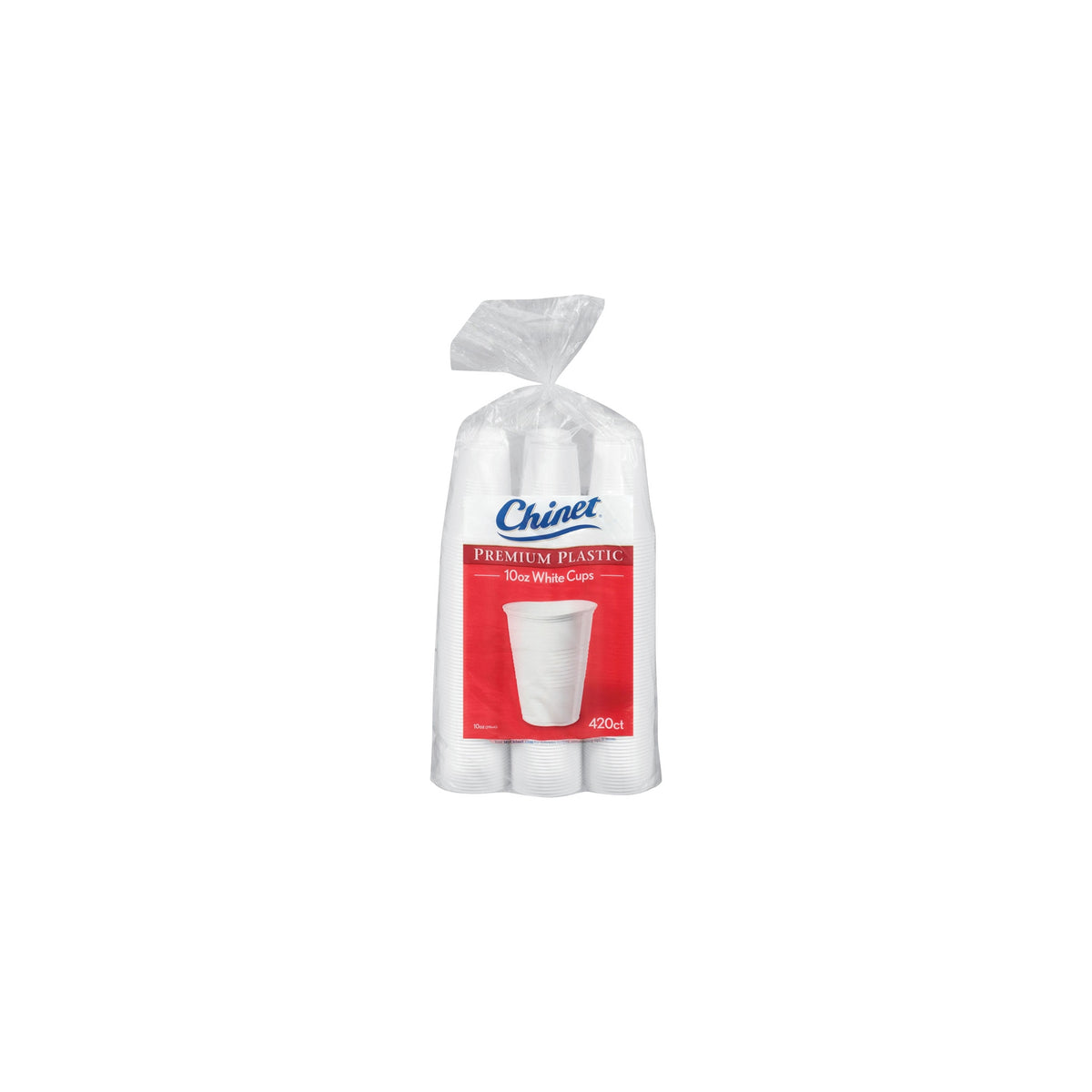 Chinet Premium Plastic Cold Cups, 10 oz, 420 ct - product image 3